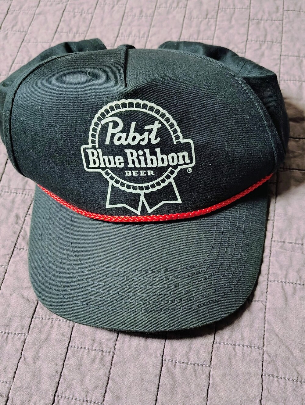 Pabst Blue Ribbon Snapback Hat